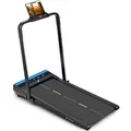 Produktbild: Sportstech 2in1-Laufband sWalk Lite Plus, Platzsparendes Walking Pad, mit manueller Steigung, bis 6 km/h, Treadmill bis 12km/h, App Kompatibel, Fernbedienung, kompakt, LED, ideal für Zuhause
