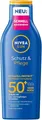 Produktbild: Nivea Sun Sonnenschutzlotion SUN Schutz & Pflege Sonnenlotion LSF 50+, Vitamin C & Hyaluron