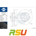 Produktbild: 2x Rotinger Bremsscheibe GRAPHITE LINE RT 1033-GL Höhe 40 mm Bremsscheibenart...