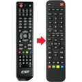 Produktbild: Ersatz Fernbedienung passend für CST COOLSTREAM Zee und Zee2