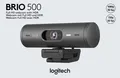 Produktbild: Logitech BRIO 500 Webcam Full HD 1080p USB-C Grau mit Mikrofon