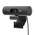 Produktbild: Logitech BRIO 500 Full‑HD 1080p Webcam USB‑C Graphit – Auto‑Licht, Show