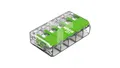 Produktbild: Green Range Schnellverbinder 2x0,2-4mm2 transparent / grün 221-425 /25St 