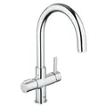 Produktbild: CASA39 Grohe Red Duo Wasserfilter Küchen-Spültischmischer mit hohem Auslauf 30033000
