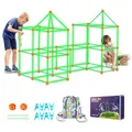 Produktbild: VEVOR 140-tlg Kinder Bauen Konstruktionsspielzeug Fort Bausatz Kreatives Bauset
