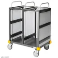 Produktbild: VERMOP Wäschewagen Equipe 2x 120 l