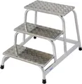 Produktbild: Krause 805034 Aluminium Montagetritt Arbeitshöhe (max.): 2.60m Silber 7kg