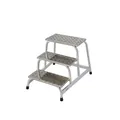 Produktbild: KRAUSE Montagetritt STABILO  silber 3 Stufen, H: 61,0 cm