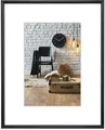 Produktbild: Kunststoffrahmen Sevilla 21x29,7 cm schwarz
