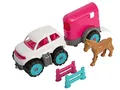 Produktbild: BIG Spielwarenfabrik 800055793 - BIG-Power Worker Mini Ponytransporter-Set Kinderspielzeug für Kinder ab 2 Jahren