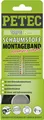 Produktbild: Petec 87122 Schaumstoff-Montageband schwarz 2m x 12mmx 1mm