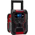 Produktbild: TE-CR 18 Li DAB+/FM/BT - Solo, Baustellenradio rot/schwarz, Bluetooth, AUX, USB, ohne Akku und Ladegerät