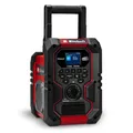 Produktbild: Einhell Akku-Baustellenradio TE-CR 18 Li DAB+/FM/BT - Solo Power X-Change (18 V, DAB+, FM, Bluetooth, AUX, USB, automatische Sendersuche, TFT-Farbdisplay, IP65, ohne Akku)