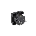 Produktbild: Bachmann 911170 Schutzkontakt-Flachstecker 250V Schwarz