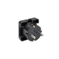 Produktbild: Bachmann - Schutzkontaktstecker Flächenstecker 911.170 sw, Winkel