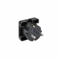 Produktbild: BACH Flächenstecker 911.170 Winkel/Fläche schwarz
