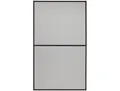 Produktbild: Insektenschutz-Fensterrahmen HECHT INTERNATIONAL MASTER SLIM XL , grau (rahmen: anthrazit gewebe: anthrazit), B:130cm H:220cm, Insektenschutzgitter, BxH: 130 x 220 cm