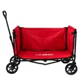 Produktbild: FROSAL Bollerwagen Bruno rot faltbar Transportwagen Hund Handwagen klappbar