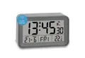 Produktbild: ADE Funkwecker Reisewecker digital mit Kalender, Thermometer und Beleuchtung idealer Reisewecker mit Snooze, inkl. AAA Batterien