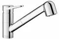 Produktbild: Blanco Küchenarmatur BLANCOWEGA-S-F II metallische Oberfläche chrom, Vorfensterarmatur