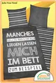 Produktbild: Bettwäsche Spruch Sprüche Manches sollte man einfach liegen .. Gr: 135x200cm NEU