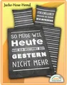 Produktbild: Bettwäsche Spruch Sprüche So müde wie heute war ich bestimmt... Gr 135x200cm NEU