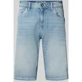 Produktbild: Tom Tailor Slim Fit Jeansshorts aus Baumwoll-Mix Modell 'JOSH' in Hellblau, Größe 34