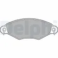 Produktbild: DELPHI LP1617 Bremsbelagsatz, Scheibenbremse für CITROËN,KIA,PEUGEOT