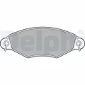 Produktbild: LP1617 DELPHI Bremsbelagsatz, Scheibenbremse für CITROËN,KIA,PEUGEOT