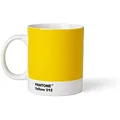 Produktbild: Pantone Porzellan Kaffeetasse, dickwandig, Kaffeebecher spülmaschinenfest, 375ml, Yellow 012, gelb