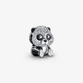 Produktbild: PANDORA Charm Anhänger Bead Sterlingsilber Panda weiße Steine Emaille 790771C01