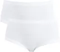 Produktbild: Erwin Müller Damen-Taillenslip 2er-Pack Frottee weiß Größe 42/44