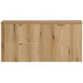 Produktbild: Doppelwaschtisch 120cm, Eiche, NEWPORT-56-OAK