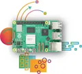 Produktbild: Raspberry Pi 5, 2400 MHz, ARM, Arm Cortex-A76, 512 KB, 16 GB, LPDDR4x-SDRAM
