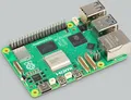 Produktbild: Raspberry Pi RASP PI 5 B 16 GB 5 B 4x 2,4 GHz RAM WLAN/BT (SC1113)