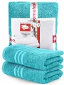 Produktbild: DecoHomeTextil Heimtextilmanufaktur Handtuch Handtuch Set 100% Baumwolle hochwertig kuschelweich saugstark