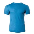 Produktbild: OCCULTO Funktionsshirt Herren 100% Merino Shirt (Modell: Montreal) (1-tlg) blau S