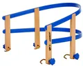 Produktbild: COLINT Schlitten-Rückenlehne Schlittenlehne Blau
