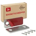 Produktbild: LouMaxx Türmagnet selbstklebend - Tür Magnet 8 kg Haltekraft - 2er Set