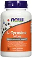 Produktbild: NOW FOODS L-Tyrosin (L-Tyrosin) 500mg - 120 Kapseln