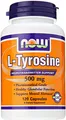 Produktbild: Now Foods L Tyrosin 500 Mg 120 Gel-Kapseln