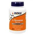 Produktbild: NOW FOODS, L-TYROSINE 500mg L-Tyrosin Neurotransmitter 120 Kapseln SUPER PREIS
