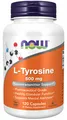 Produktbild: NOW Foods L-Tyrosin 500 mg, 120 Kapseln – Konzentration, Stress, Schilddrüse