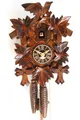 Produktbild: Original Schwarzwälder geschnitzte Kuckucksuhr mechanisch Vogel Handarbeit NEU