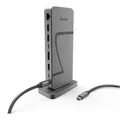 Produktbild: Hama USB-C Docking-Station 10 Ports Grau