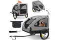 Produktbild: KESSER Fahrradhundeanhänger, Hundeanhänger Boxer 2-in-1 Hundebuggy Fahrradanhänger groß