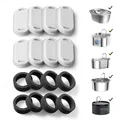 Produktbild: PETLIBRO Katzenbrunnen Filter 8er Pack, 8 Stück Filter für Katzenbrunnen Edelstahl, Dreifach-Filterung Filter für Trinkbrunnen für Katzen und Hunde