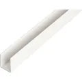 Produktbild: U-Profil Kunststoff 10 mm x 18 mm x 1.000 mm Weiß