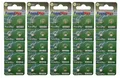 Produktbild: 50x AG0 Alkaline Knopfzelle PM 379 119SG0 SR63 GP379 LR521 D379 SR521W 1,5 V