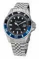 Produktbild: Eichmüller Taucheruhr Herrenuhr Schwarz/Blau Edelstahlband 20 ATM 43 mm 3464-03
